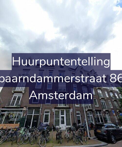 Foto gevel Huurpuntentelling voor Spaarndammerstraat 860, Amsterdam