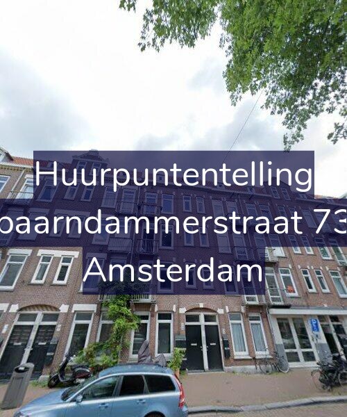 Foto gevel Huurpuntentelling voor Spaarndammerstraat 736, Amsterdam