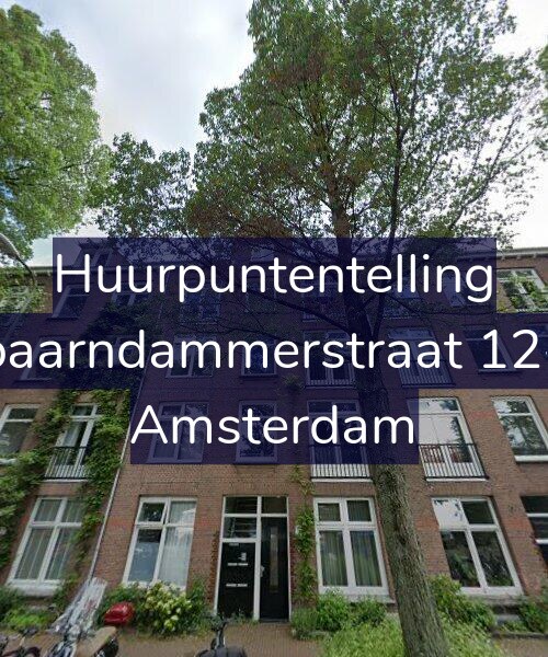 Foto gevel Huurpuntentelling voor Spaarndammerstraat 12-D, Amsterdam