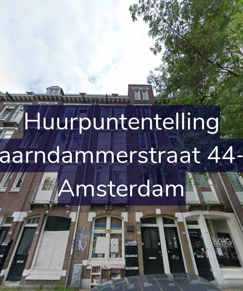 Foto gevel Huurpuntentelling voor Spaarndammerstraat 44-3L, Amsterdam