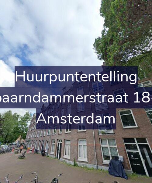 Foto gevel Huurpuntentelling voor Spaarndammerstraat 18-D, Amsterdam