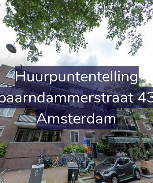 Foto gevel Huurpuntentelling voor Spaarndammerstraat 436, Amsterdam