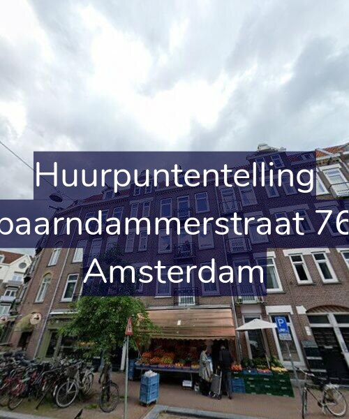 Foto gevel Huurpuntentelling voor Spaarndammerstraat 760, Amsterdam