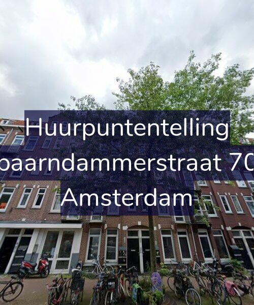 Foto gevel Huurpuntentelling voor Spaarndammerstraat 702, Amsterdam