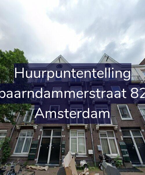 Foto gevel Huurpuntentelling voor Spaarndammerstraat 828, Amsterdam