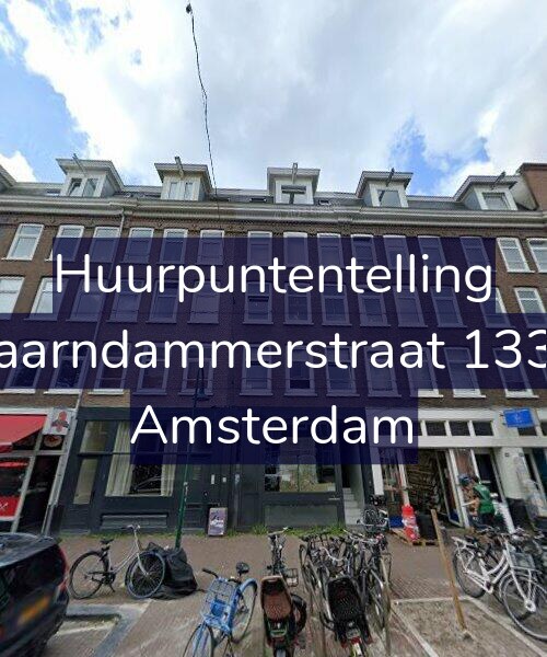 Foto gevel Huurpuntentelling voor Spaarndammerstraat 133-H, Amsterdam