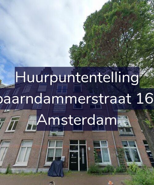 Foto gevel Huurpuntentelling voor Spaarndammerstraat 16-E, Amsterdam