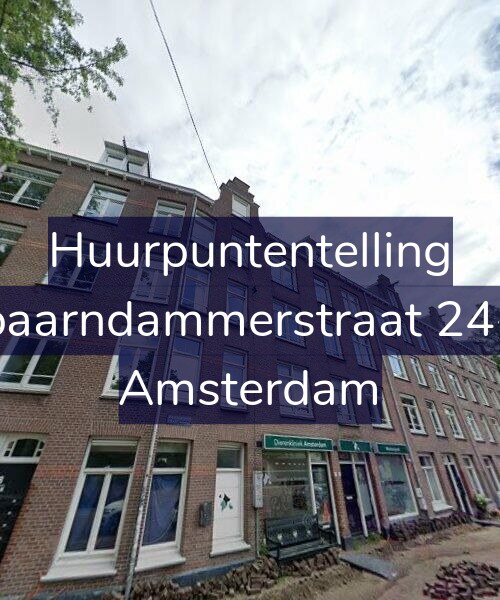 Foto gevel Huurpuntentelling voor Spaarndammerstraat 24-D, Amsterdam