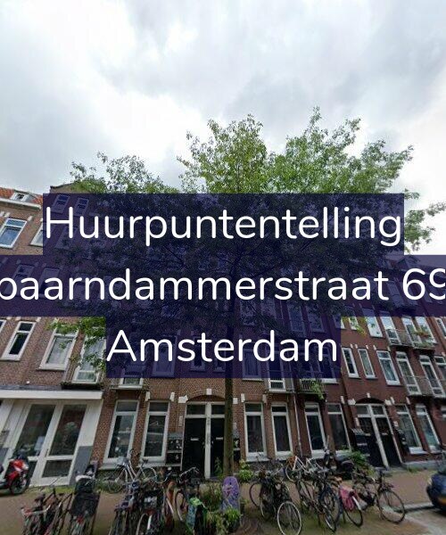 Foto gevel Huurpuntentelling voor Spaarndammerstraat 698, Amsterdam
