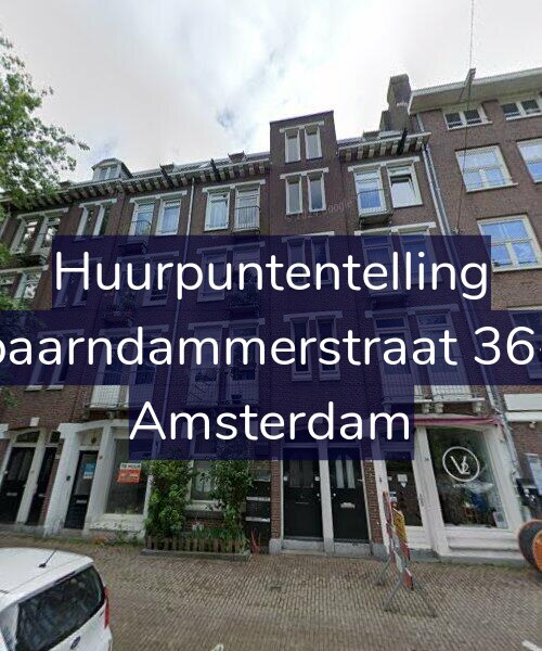Foto gevel Huurpuntentelling voor Spaarndammerstraat 36-H, Amsterdam