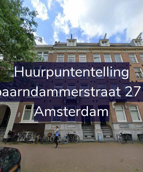 Foto gevel Huurpuntentelling voor Spaarndammerstraat 27-H, Amsterdam