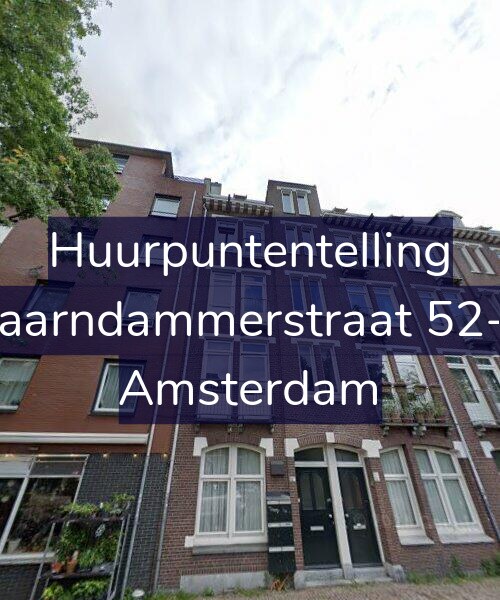 Foto gevel Huurpuntentelling voor Spaarndammerstraat 52-2L, Amsterdam