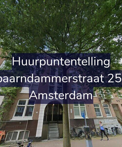 Foto gevel Huurpuntentelling voor Spaarndammerstraat 25-4, Amsterdam