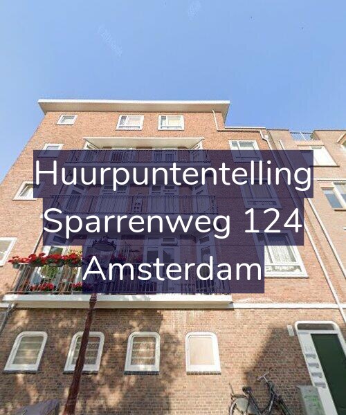 Foto gevel Huurpuntentelling voor Sparrenweg 124, Amsterdam