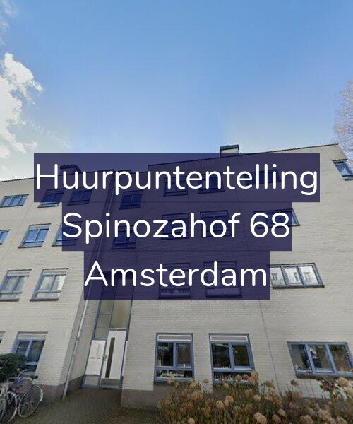 Foto gevel Huurpuntentelling voor Spinozahof 68, Amsterdam