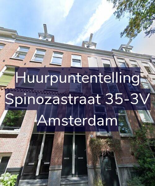 Foto gevel Huurpuntentelling voor Spinozastraat 35-3V, Amsterdam