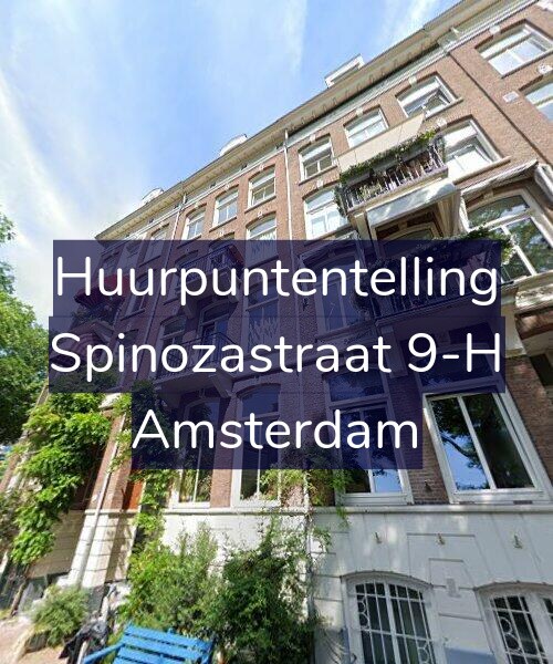 Foto gevel Huurpuntentelling voor Spinozastraat 9-H, Amsterdam