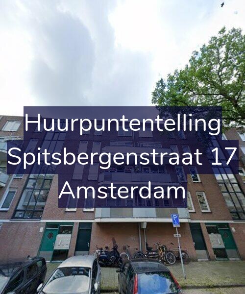 Foto gevel Huurpuntentelling voor Spitsbergenstraat 17, Amsterdam