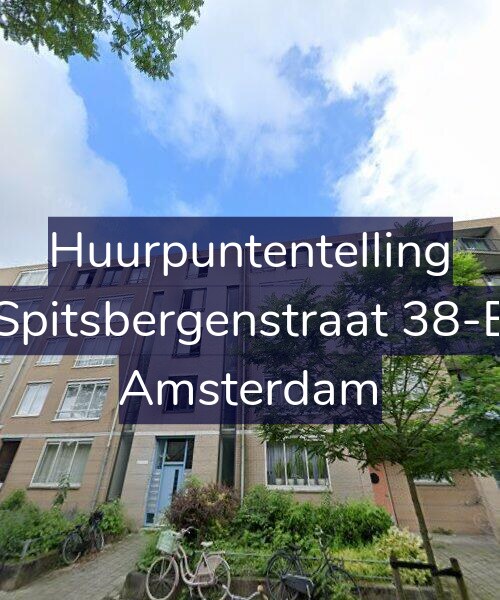 Foto gevel Huurpuntentelling voor Spitsbergenstraat 38-E, Amsterdam