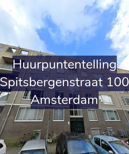 Foto gevel Huurpuntentelling voor Spitsbergenstraat 100, Amsterdam