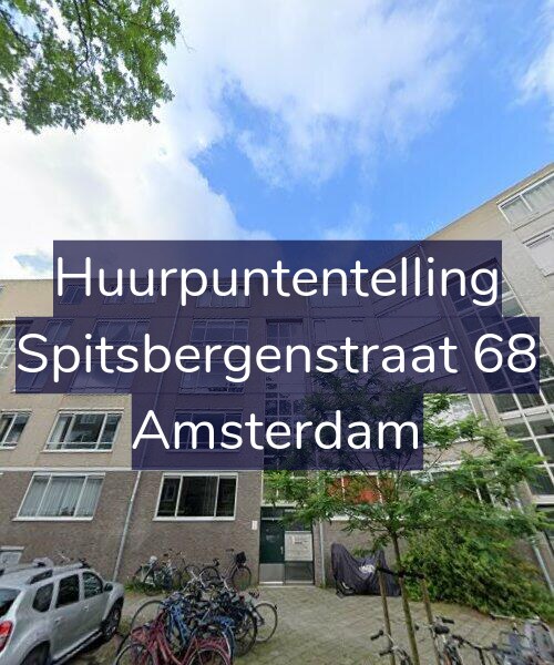 Foto gevel Huurpuntentelling voor Spitsbergenstraat 68, Amsterdam