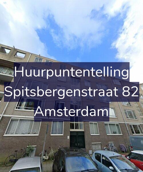 Foto gevel Huurpuntentelling voor Spitsbergenstraat 82, Amsterdam
