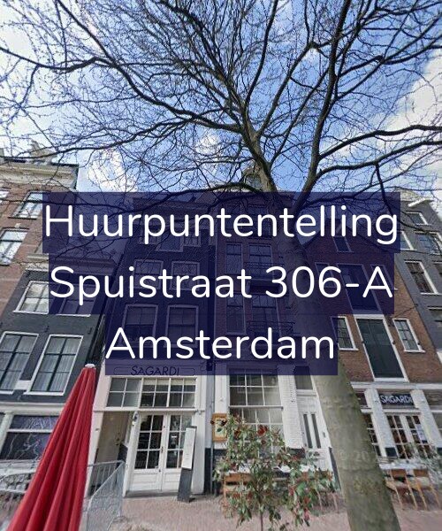 Foto gevel Huurpuntentelling voor Spuistraat 306-A, Amsterdam