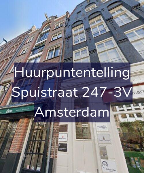 Foto gevel Huurpuntentelling voor Spuistraat 247-3V, Amsterdam
