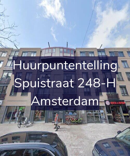 Foto gevel Huurpuntentelling voor Spuistraat 248-H, Amsterdam