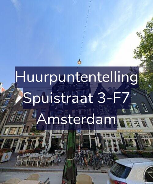 Foto gevel Huurpuntentelling voor Spuistraat 3-F7, Amsterdam