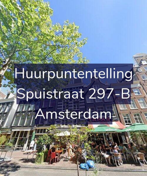 Foto gevel Huurpuntentelling voor Spuistraat 297-B, Amsterdam