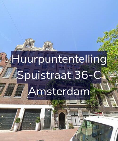 Foto gevel Huurpuntentelling voor Spuistraat 36-C, Amsterdam