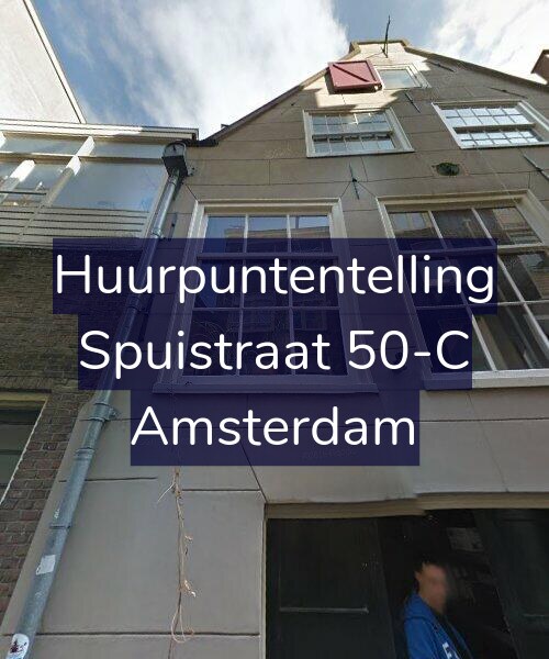Foto gevel Huurpuntentelling voor Spuistraat 50-C, Amsterdam