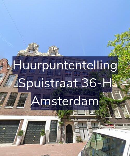 Foto gevel Huurpuntentelling voor Spuistraat 36-H, Amsterdam
