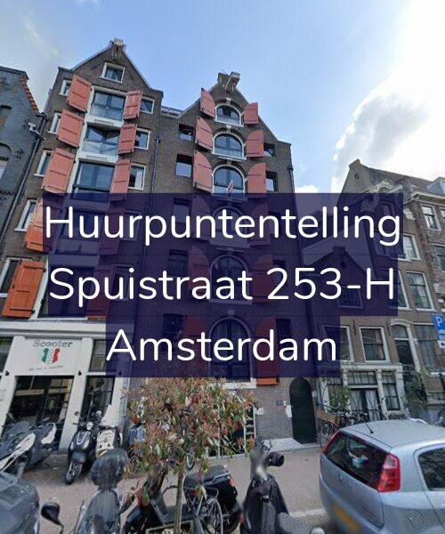 Foto gevel Huurpuntentelling voor Spuistraat 253-H, Amsterdam