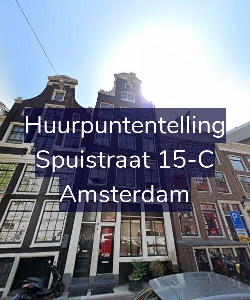 Foto gevel Huurpuntentelling voor Spuistraat 15-C, Amsterdam