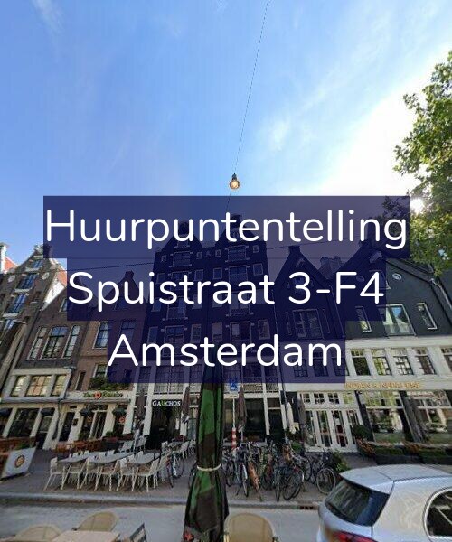 Foto gevel Huurpuntentelling voor Spuistraat 3-F4, Amsterdam