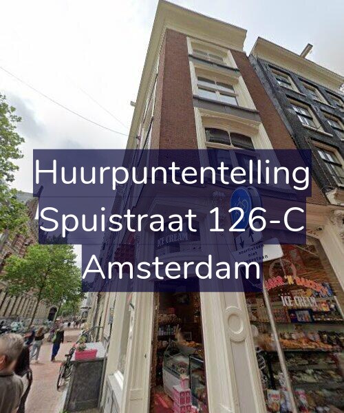 Foto gevel Huurpuntentelling voor Spuistraat 126-C, Amsterdam