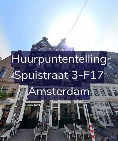 Foto gevel Huurpuntentelling voor Spuistraat 3-F17, Amsterdam