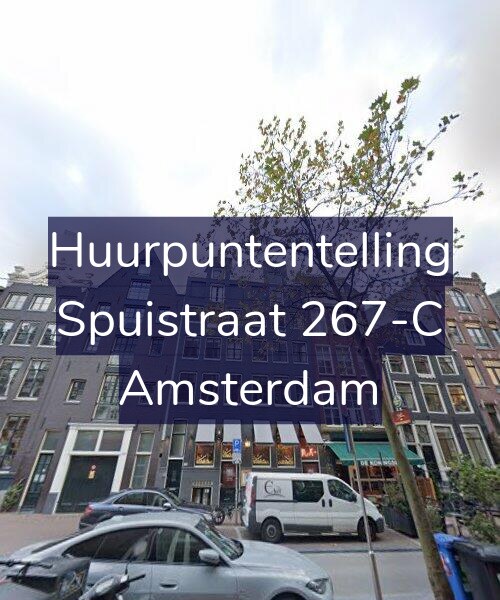 Foto gevel Huurpuntentelling voor Spuistraat 267-C, Amsterdam