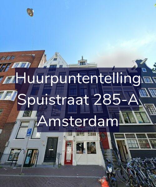Foto gevel Huurpuntentelling voor Spuistraat 285-A, Amsterdam
