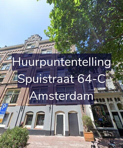 Foto gevel Huurpuntentelling voor Spuistraat 64-C, Amsterdam