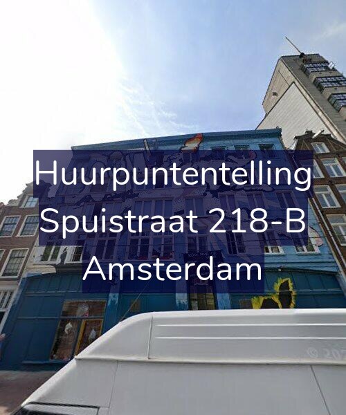 Foto gevel Huurpuntentelling voor Spuistraat 218-B, Amsterdam