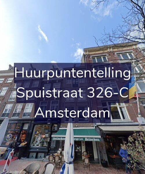 Foto gevel Huurpuntentelling voor Spuistraat 326-C, Amsterdam