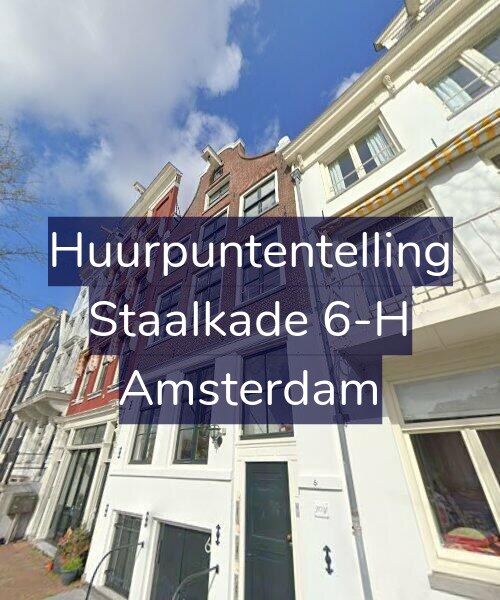 Foto gevel Huurpuntentelling voor Staalkade 6-H, Amsterdam