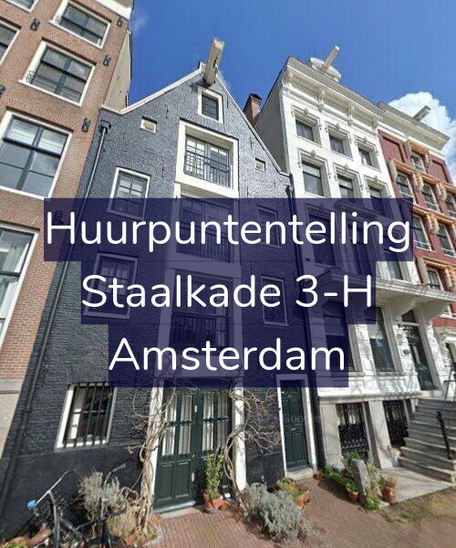Foto gevel Huurpuntentelling voor Staalkade 3-H, Amsterdam