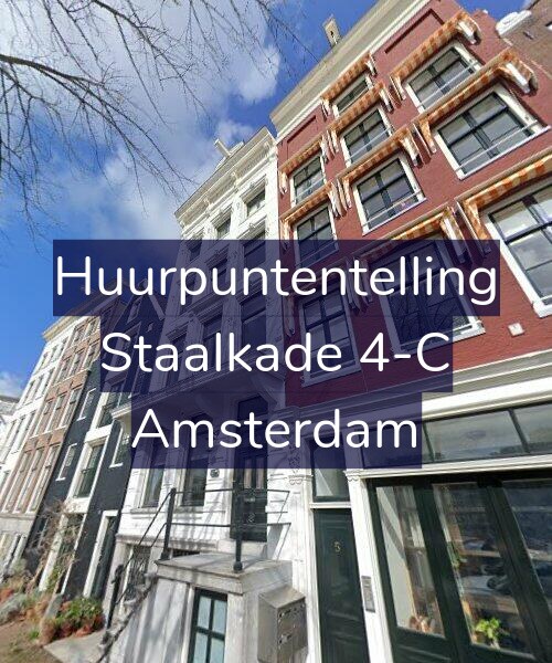 Foto gevel Huurpuntentelling voor Staalkade 4-C, Amsterdam