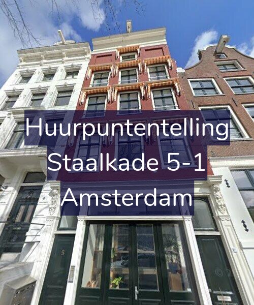 Foto gevel Huurpuntentelling voor Staalkade 5-1, Amsterdam