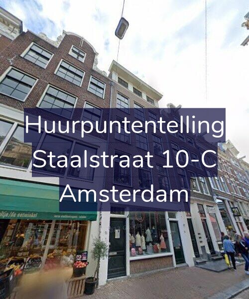 Foto gevel Huurpuntentelling voor Staalstraat 10-C, Amsterdam