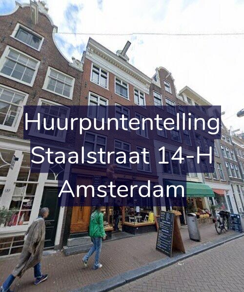 Foto gevel Huurpuntentelling voor Staalstraat 14-H, Amsterdam